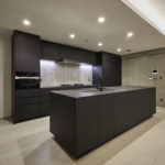 中庭があるRC住宅の豪邸